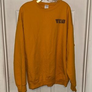 Men's Yellow Crewneck Sweater